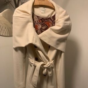 Elevenses Winter White Coat